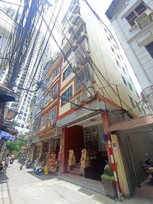 bán toà ccmn 9 tầng mặt phố cự lộc, lô góc có hầm, doanh thu gần 900tr/năm, giá chỉ 30 tỷ