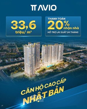 hot nhất hiện nay, dự án tt avio phong cách nhật bản, thanh toán 9 triệu/tháng cho tới khi nhận nhà