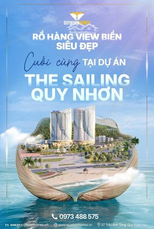 bán căn hộ the sailing quy nhơn giá tốt nhất thị trường chỉ từ 1,9x tỷ