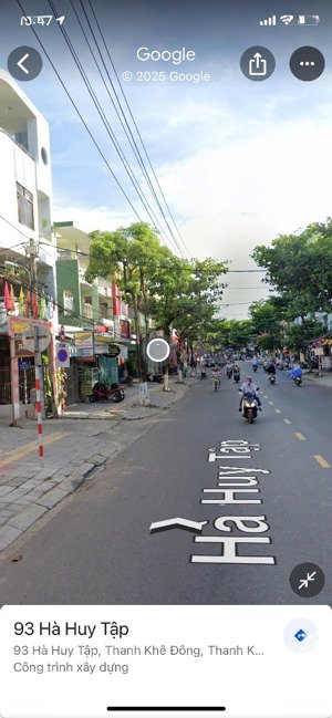 bán nhà 3 tầng 2 mt đường hà huy tập, ngay điện biên phủ, gần biển, giá 10 tỷ 5 tl