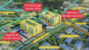 bán shop khối đế - dự án 16 tòa chung cư