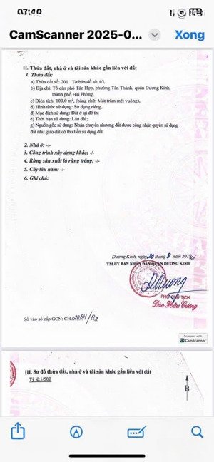 - chính chủ gửi lô đất tại ngõ 93 tân thành, dương kinh, hải phòng. 1x triệu/m2 - diện tích: 98
