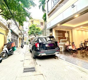 vị trí đỉnh! bán nhà hoàng văn thái 45m*6t thang máy phân lô ô tô đỗ cửa, nhà mới, full nội thất