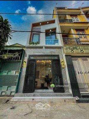 nhà đẹp full nội thất 1/ hẻm 5m thông đường thới an 10