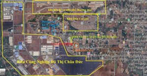 chính chủ gửi bán lô đất 2 mặt tiền đường bê tông, nghĩa thành, châu đức - tphcm 1260m2 tc 160m2
