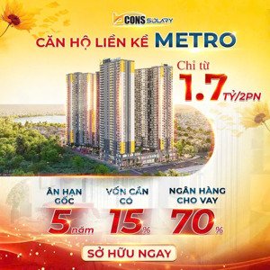 bcons solary - mua hôm nay nhận ngay chỉ vàng - căn 2pn chỉ 225 triệu, trả góp 8tr/tháng