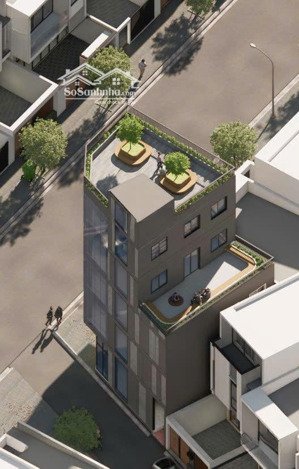 lô đất góc 2 mặt tiền nơ trang long quận bình thạnh - dt: 8x24m - xd: hầm 7 tầng - giá 56 tỷ