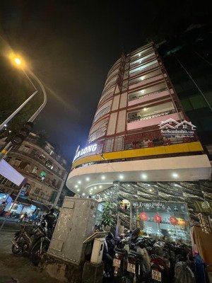 bán nhà 2 mặt tiền cách mạng tháng 8, quận 3 (7x19m) hầm 5 tầng, thuê 135tr/th, bán 33 tỷ