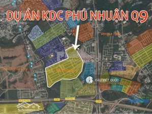 hot! bán đất nền 270m2 tại kdc phú nhuận, phước long b, q9, hcm, góc 2 mặt tiền, giá 86,5 triệu/m2