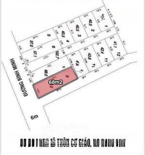 siêu hiếm siêu đẹp đất trục chính xã hồng vân - hà nội lô góc diện tích: 68m2 mặt tiền: 4,34m