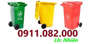 Sản phẩm thùng rác nhựa giá rẻ, thùng rác 12l 240l 660l- lh 0911082000
