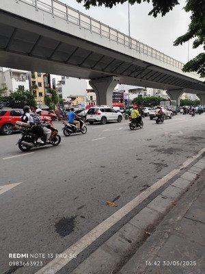 phố vọng 80m2 sổ / thực tế 92m2 2 tầng mặt tiền 6.6m 12.35 tỷ hai bà trưng