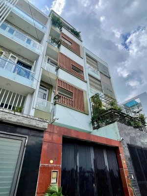 nhà 4x20m, 4 tầng + mct, 7pn hẻm 8m 1 sẹc gần dương quảng hàm giá chỉ 10.4 tỷ