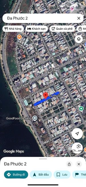 bán lô đa phước 2 vị trí gần sông, nam việt á