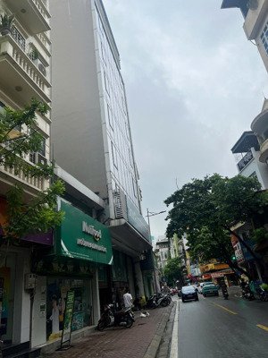 nhà mặt phố, lô góc, nở hậu, mặt tiền đẹp, vỉa hè rộng nguyễn đổng chi dt 86m2 xây 5t giá 32.25 tỷ