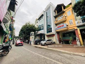 bán nhà mặt phố hoàng ngân 90m2 - 7 tầng - mặt tiền 5m - thang máy - vỉa hè rộng - 2 thoáng - 43 tỷ