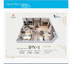 chính chủ bán gấp căn hộ 1pn+ 48m phân khu victory vinhomes smart city | tầng cao đông nam, v