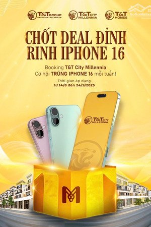 t&t city millennia khu đô thị bên nam sai gòn, long hậu, tây ninh