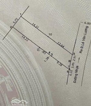 bán đất nhơn đức nhà bè ngang 5,75m sổ hồng riêng giá 5 tỷ