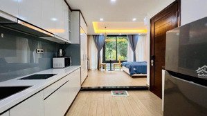 studio/1pn vách ngăn bếp - full kính view toàn thành phố - ngay khu thảo điền tiện ra metro
