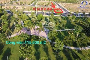 lô góc 328m2 đẹp nhất quảng ngãi, view công viên vsip #15000m2, giá 18,5 tr/m2. mặt tiền kinh doanh