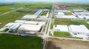 bán nhà máy 5.221m2, với 6.000m2 sử dụng tại vị trí cụm công nghiệp giữa tp nam định
