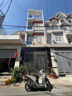 căn nhà 4 tầng hẻm 7m thông, mã lò, bình trị đông a, giá 6.85 tỷ diện tích: 4 x 14m