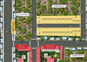 bán đất 70m² full thổ cư thị trấn ba hàng đồi, lạc thủy; giá chỉ 550 triệu; lh 