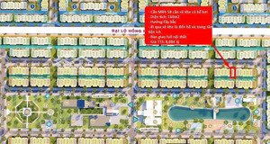 cần bán nhà phố biển phân khu maroc xẻ khe giá chỉ 50tr/m2 bàn giao full nội thất