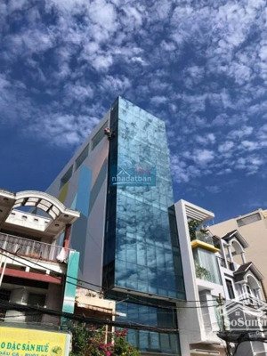 cho thuê tòa nhà gần ngay phan đăng lưu p6 bình- 9x 25 -4 tầng - giá 140tr/th -lh 