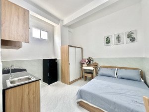 sát q1,q5 - siêu phẩm studio mới xây full nội thất sát cầu nguyễn văn cừ