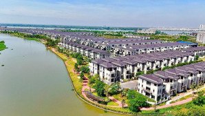 biệt thự đơn lập sông tự nhiên 400m2, chỉ 25 tỷ, vào tiền nhẹ. lh 