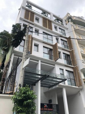 bán toà chung cư mini quan hoa, 2 thoáng, 210m2 7.5 tầng thang máy, 39 phòng, 43 tỷ