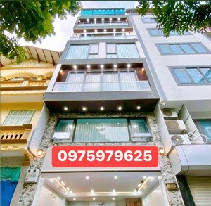 bán gấp nhà trung kính to, 36m 7 tầng thang máy ngõ thẳng ô tô nhỏ đỗ cổng, gần phố nhỉnh 9 tỷ.