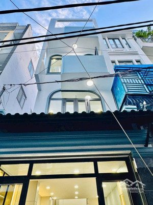 hẻm xe hơi 5m nguyễn thái sơn 4.1mx13m 4 tầng mới 6 tỷ 7 tlcc