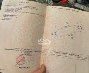 khu phố kim đằng, lam sơn, tphy(sơn nam - hưng yên).
diện tích: 107m2 nở hậu, mặt 5,07m, hậu 5,87m