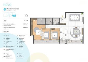 siêu phẩm căn góc 3pn 168.9m2 ban công đông nam, tầng cao view trọn hồ tây, nội thất cđt, đã có sổ