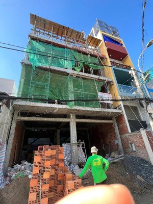 bán nhà xây mới hẻm 10m, 4 tầng, 64m2, cạnh an dương vương, 7.5 tỷ