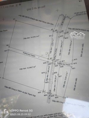 bán gấp đất nền 42000m2 tại đường 719, xã tân thành, hàm thuận nam, bình thuận, 140 tỷ vnd