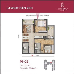 peninsula đà nẵng - giỏ hàng cuối cùng tầng 30 - vị trí đắt giá nhất dự án