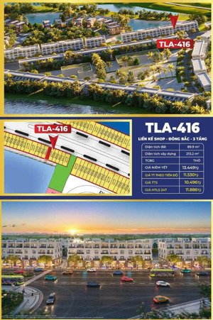 căn liền kề shop tla416 - vinhomes vũ yên - hải phòng