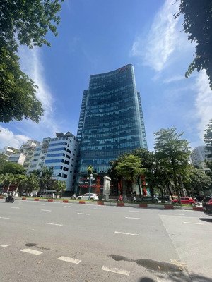bán nhà đường hoàng quốc việt, xây tòa vp, gần tòa 789 tower, dt 96.2m2, mt 8.45m, 30.6 tỷ