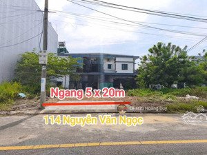 bán đất 7,5m đối diện nicholat - đường nguyễn văn ngọc, hoà xuân.