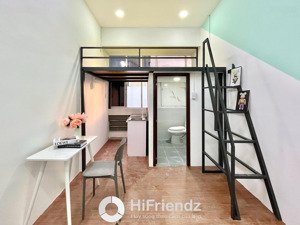 trọ gác cao 1m8, cách đại học kinh tế tphcm ueh quận 5 300m, đi bộ đi học tầm 5 phút