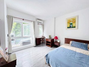 cho thuê căn hộ 1pn nguyên tầng full nội thất mặt tiền võ thị sáu q3 gần hồ con rùa, bộ giáo dục