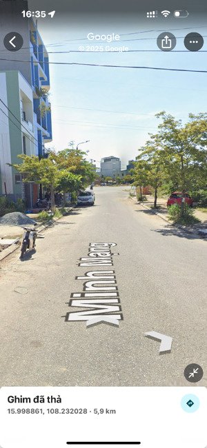 bán lô mặt tiền đường minh mạng - ngũ hành sơn