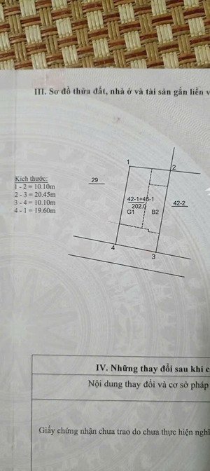 chính chủ bán đất vuông vắn 202m2 cự khối - long biên - ô tô ngủ trong nhà - đầu tư sinh lời!