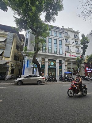 69,8tỷ _ siêu phẩm toà văn phòng _ lô góc hoàng quốc việt 8 tầng _ thang máy vỉa hè rộng _