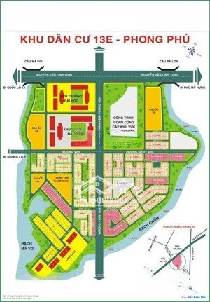 bán lô đất mặt tiền vành đai kdc 13e intresco giá 58tr/ m² liên hệ 