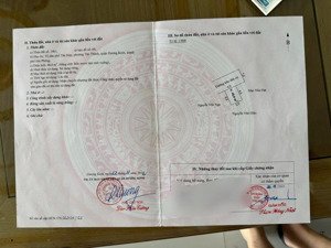 - 1 tỷ 2xx lô đất tân thành, dương kinh, hải phòng. - mặt đường nhựa 7m. - diện tích 48m2 - ngang